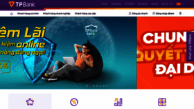 What Tienphongbank.com website looked like in 2020 (4 years ago)