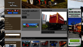 What Tractors-and-machinery.nl website looked like in 2020 (4 years ago)