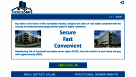 What Twnkl.estate website looked like in 2020 (4 years ago)