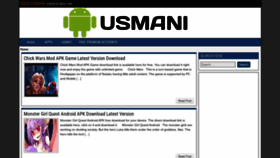 What Techusmanii.com website looked like in 2020 (4 years ago)