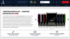 What Tampons-bureau.fr website looked like in 2020 (4 years ago)