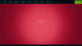 What Treatt.com website looked like in 2020 (4 years ago)