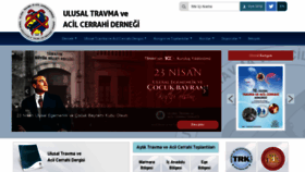 What Travma.org.tr website looked like in 2020 (4 years ago)