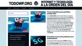 What Todowp.org website looked like in 2020 (4 years ago)