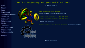 What Travis-analyzer.de website looked like in 2020 (4 years ago)