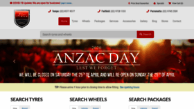 What Tempetyres.com.au website looked like in 2020 (4 years ago)