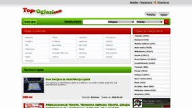 What Top-oglasi.com website looked like in 2020 (4 years ago)