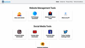What Tucktools.com website looked like in 2020 (4 years ago)