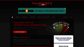 What Twickerz.com website looked like in 2020 (4 years ago)