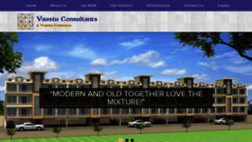What Thevaastuconsultants.com website looked like in 2020 (4 years ago)