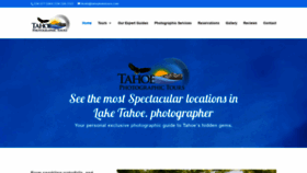 What Tahoephotographictours.com website looked like in 2020 (4 years ago)