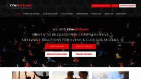 What Thedriven.net website looked like in 2020 (5 years ago)