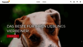 What Tierparadies.ch website looked like in 2020 (3 years ago)