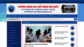 What Thptphuquoc.edu.vn website looked like in 2020 (4 years ago)