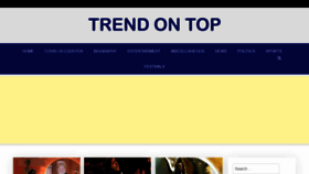 What Trendontop.com website looked like in 2020 (4 years ago)