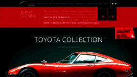 What Toyota-collection.de website looked like in 2020 (4 years ago)