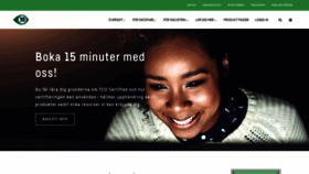 What Tcocertified.se website looked like in 2020 (4 years ago)