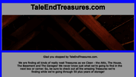 What Taleendtreasures.com website looked like in 2020 (4 years ago)