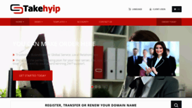 What Takehyip.com website looked like in 2020 (4 years ago)