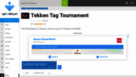 What Tekken-tag-tournament.en.uptodown.com website looked like in 2020 (4 years ago)