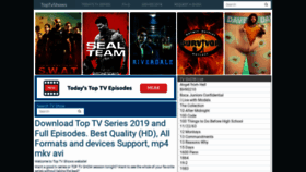 What Toptvshows.tv website looked like in 2020 (4 years ago)