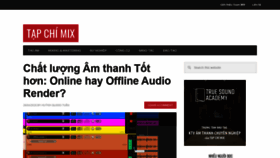 What Tapchimix.com website looked like in 2020 (4 years ago)