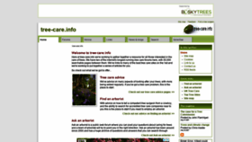 What Tree-care.info website looked like in 2020 (3 years ago)