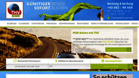 What Thv-reisen.at website looked like in 2020 (3 years ago)