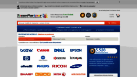 What Toner-partner.it website looked like in 2020 (4 years ago)