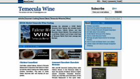 What Temecula-wine.com website looked like in 2020 (4 years ago)