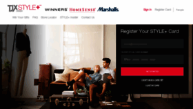 What Tjxstyleplus.ca website looked like in 2020 (4 years ago)
