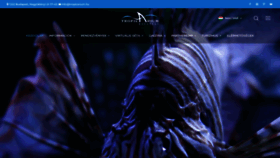 What Tropicarium.hu website looked like in 2020 (3 years ago)