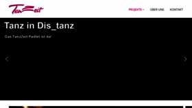 What Tanzzeit-berlin.de website looked like in 2020 (4 years ago)
