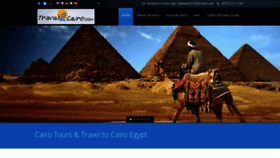 What Travel2cairo.com website looked like in 2020 (4 years ago)