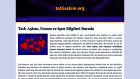 What Tatliaskim.org website looked like in 2020 (4 years ago)