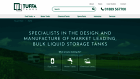 What Tuffa.co.uk website looked like in 2020 (4 years ago)