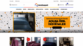 What Tekstilsepeti.com website looked like in 2020 (4 years ago)