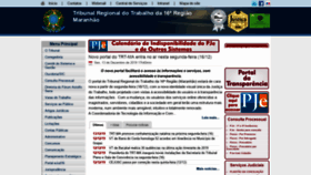 What Trt16.gov.br website looked like in 2020 (4 years ago)