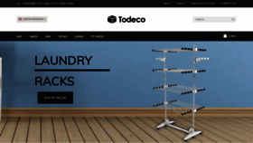What Todeco.com website looked like in 2020 (4 years ago)