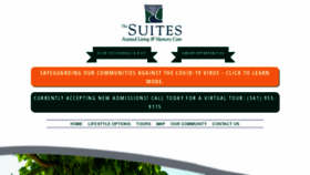 What Thesuitesassistedliving.com website looked like in 2020 (4 years ago)