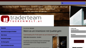 What Tuerenwelt.at website looked like in 2020 (4 years ago)