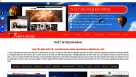 What Thietkewebdanang.com website looked like in 2020 (4 years ago)