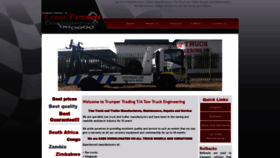 What Towtrucktrailermanufacturers.co.za website looked like in 2020 (3 years ago)