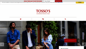 What Tossos.de website looked like in 2020 (3 years ago)