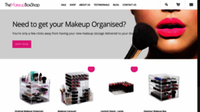 What Themakeupboxshop.com website looked like in 2020 (4 years ago)