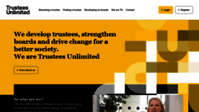 What Trustees-unlimited.co.uk website looked like in 2020 (4 years ago)
