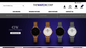 What Thewatchcorp.com website looked like in 2020 (4 years ago)