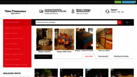 What Tissusprovencaux.fr website looked like in 2020 (4 years ago)
