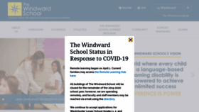 What Thewindwardschool.org website looked like in 2020 (3 years ago)