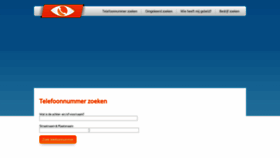 What Telefoonnummerzoeken.net website looked like in 2020 (3 years ago)